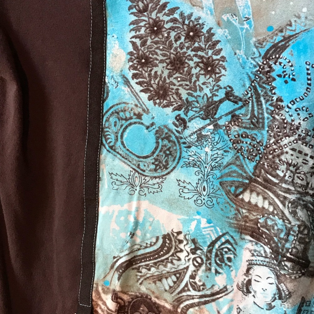 I BOUGHT THIS IN FRANCE: Camaîeu 3/4 Sleeve Edgy - Picture 5 of 7